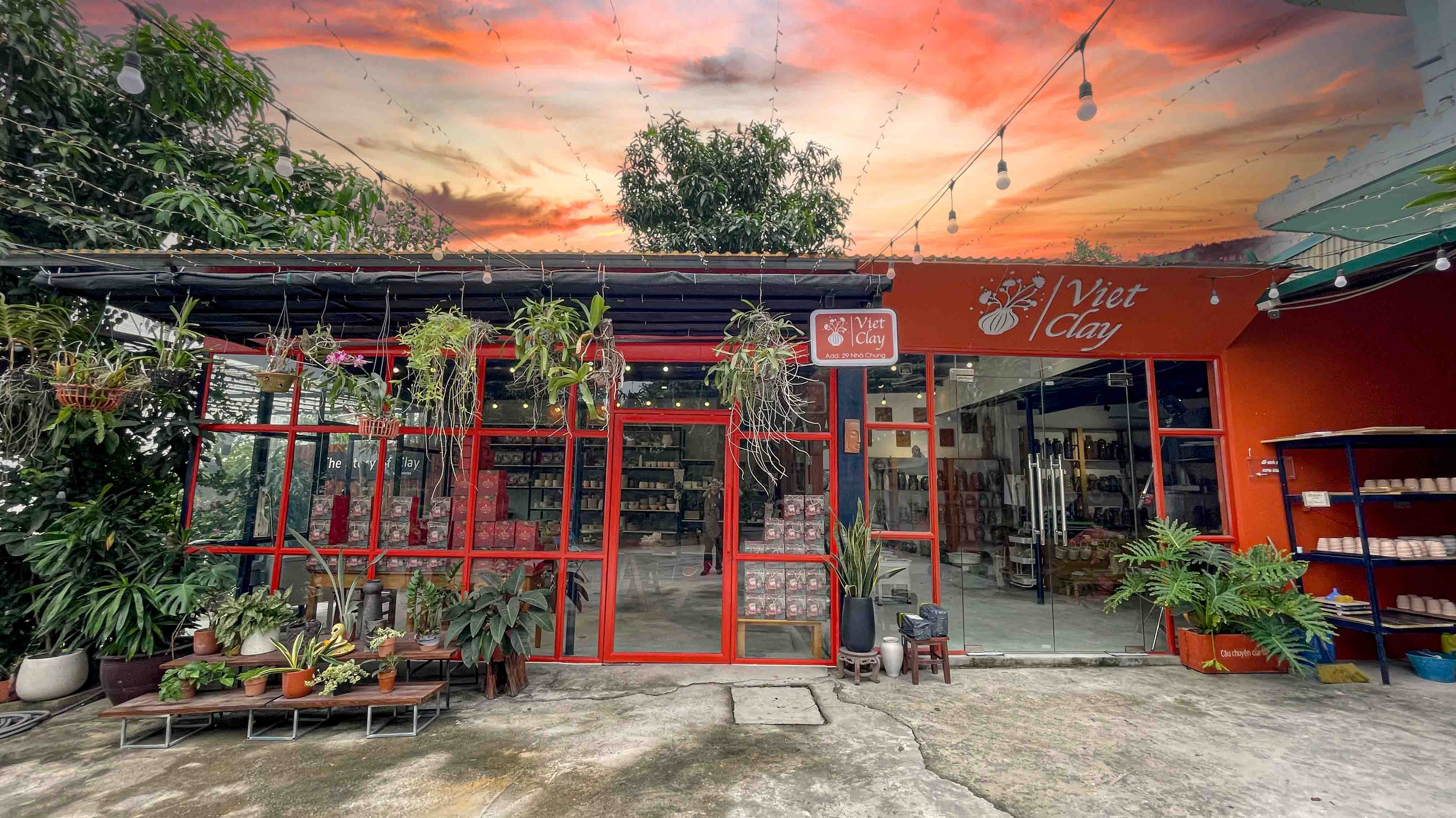 Không gian studio làm gốm Vietclay